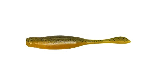 X Zone Lures Hot Shot Minnow Lures for Bass and Walleye, Infused with X Zone Scent Formula, 3.25" (8 Pack) - color: Perch