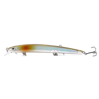 12PCS Saltwater Fishing Lures Set - Crankbaits and Jerkbaits13.5cm-15.5g-6#Hook