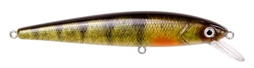 Strike King KVD Jerkbait 2 Hook - color: 680 - Yellow Perch, size: 4.5 in, 3/8 oz