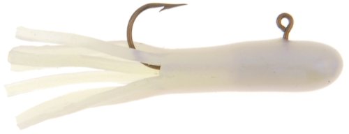Berkley PowerBait Pre-Rigged Atomic Tubes Fishing Soft Bait - color: Pearl, size: 1/32oz (5 Count)