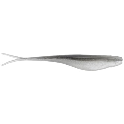 Strike King 3X Z Too Soft Jerkbait Fishing Lure, 5", Salt-Impregnated - color: Gray Glimmer Pearl Belly, size: 3"