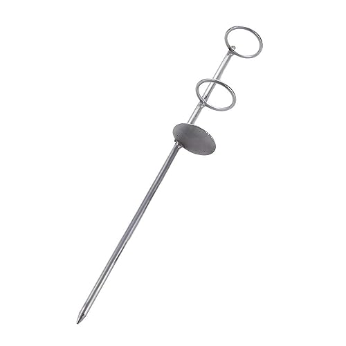 Generic 30/40/50cm Portable Fishing Rod Holder Support Stainless Steel Stand Fishing Pole Holders Ground Spike Rod Rest Stand for Ground, Beach(40cm), AM17CD0CFNOUS
