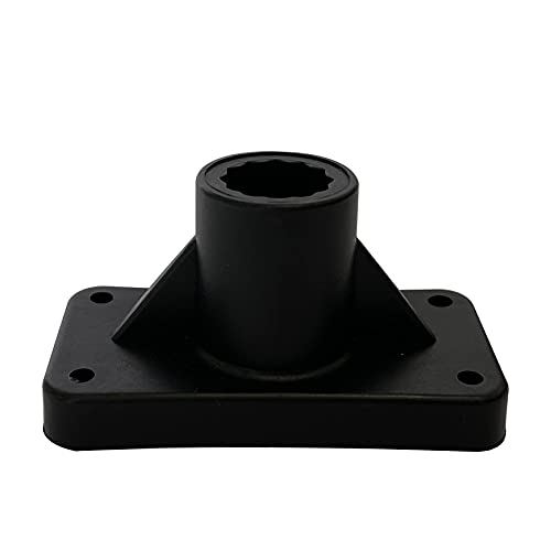 Twin Pack Rod Holder with 2 Side Mounts and 2 Bottom Mounts Adjustable Boat Fishing Rod Holder