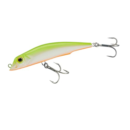 Duel Yo Zuri R Mag Darter ' F Mm - color: Pearl Chartreuse, size: 5 inch