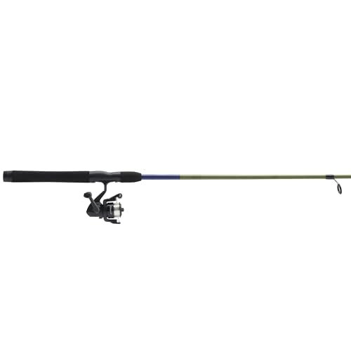 Shakespeare Catch More Fish Spinning Reel and Fishing Rod Combo with Kit - color: Crappie, style: 2024 Model