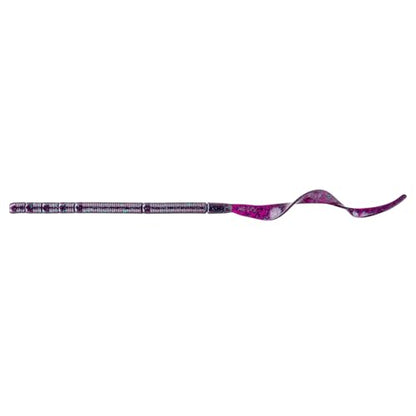 Strike King Zeus Worm Soft Bait - color: 42 - Junebug