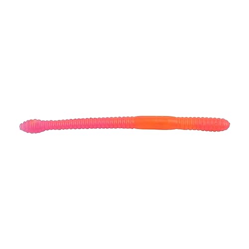Berkley PowerBait Floating Steelhead Worm Fishing Soft Bat - color: Sherbet