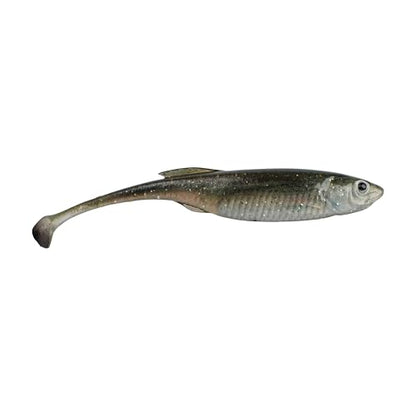 Berkley PowerBait Drip Swimmer Fishing Soft Bait - color: HD Spottail Shiner, size: 4"