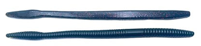 Phat Pak Baits - Slinky Worm Zoom Trick Worm Style Straight Tail Floating Worm Bass Fishing Lure 20ct 6.5" - color: Dirty Watermelon Slice