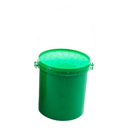 Worm Bait Holder Bucket, Fishing Bait Case,Container,Multifunctional Gear,Fishing Tool,Storage Box for Boat Freshwater,Lovers - size: Small
