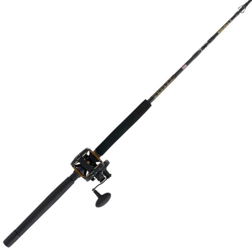 Penn Squall II Lever Drag Fishing Rod & Reel Combo - size: 60 Size Reel - 7' - Heavy
