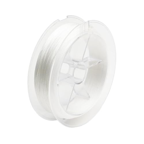 30lb Fly Line Backing 50M 8-Strand Dacron Trout Fishing Line Low Friction UV Resistant for Freshwater Bass for Orange