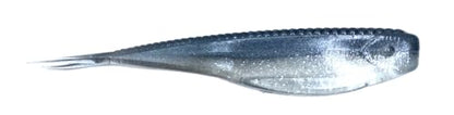 Phat Pak Baits - Micro Drunkin Shad Tiny Fluke Style LiveScope FFS Soft Jerkbait 2.5" 30ct Soft Plastic BFS Bass Fishing Lure - color: Ghost Minnow