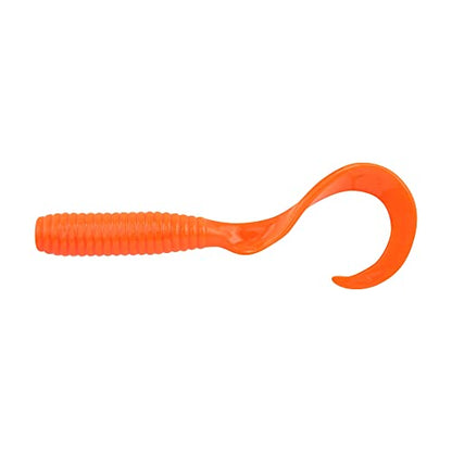 Berkley Gulp! Grub Saltwater Fishing Soft Bait - color: Salmon Red, size: 8- Inch