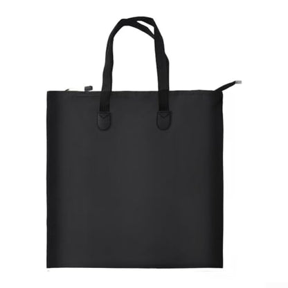 Fishing Tackle Bag Foldable Fishing Tackle Bag with Waterproof Oxford Construction for Fish Storage and Fishing Tackle Protection (S-Black) - size: S-black