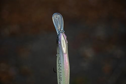 Booyah Flash Point Jerkbait Jr Deep - color: Midnite Shad
