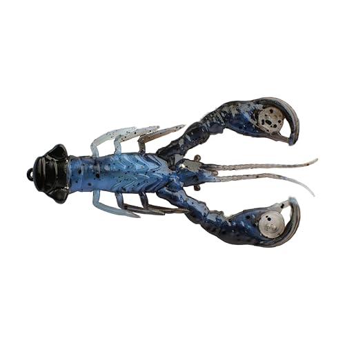 Berkley PowerBait Clatter Craw Fishing Soft Bait - color: Black/Blue
