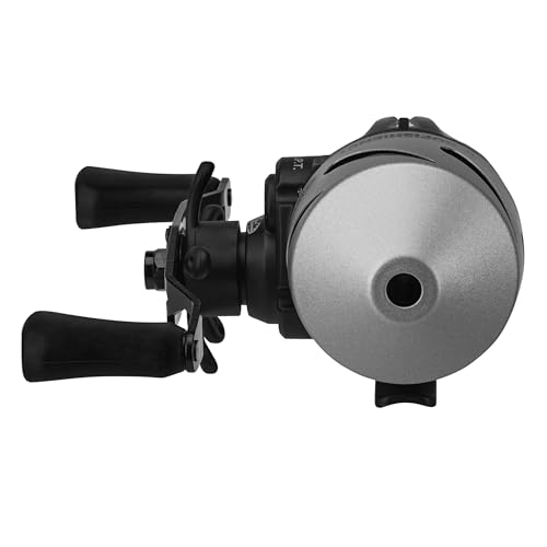 Sniper Economy Micro Spincast Reel - style: Sniper Economy Spincast Reel Black/Silver Clam Pack