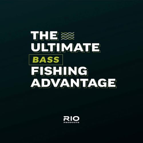 Rio Products Bass Leader, Freshwater Tapered Leader for Fly Fishing, Designed for Bass Fly Fishers - size: 16LB