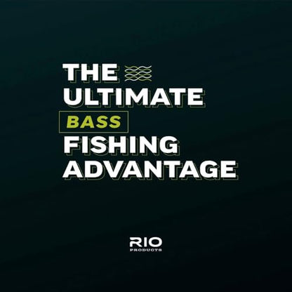 Rio Products Bass Leader, Freshwater Tapered Leader for Fly Fishing, Designed for Bass Fly Fishers - size: 16LB