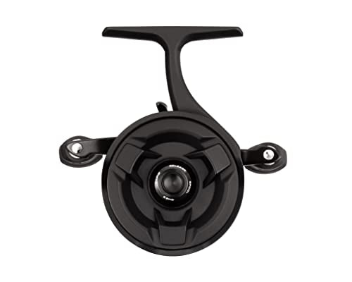 13 Fishing - Descent - Inline Ice Fishing Reel - 2.7:1 Gear Ratio - Right Hand Retrieve (Gen 2) - D2-2.7-RH, Black