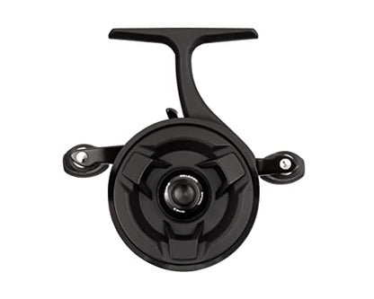 13 Fishing - Descent - Inline Ice Fishing Reel - 2.7:1 Gear Ratio - Right Hand Retrieve (Gen 2) - D2-2.7-RH, Black