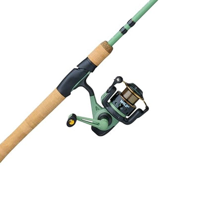 Shakespeare Wild Spinning Rod and Reel Combo - size: 6'6" - Medium - 3pc