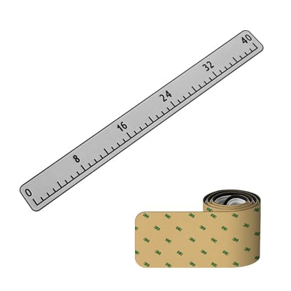 Fish Ruler with 3M Adhesive - 40in EVA Foam Fish Measuring Ruler for Fishing Boat Marine Accessories, Waterproof Non Slip Fish Measuring Tape, Fish Measurement Sticker Tool for Boat Kayak - color: Light Grey