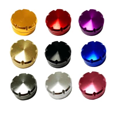 Pack of 1 Replace Parts New Fishing Wheel Mechanical Brake Trim Knob Nut for DAIWA Steez A Spool Tension Mechanical Brake KNOB Fish Accessorie - color: Silver 1pcs