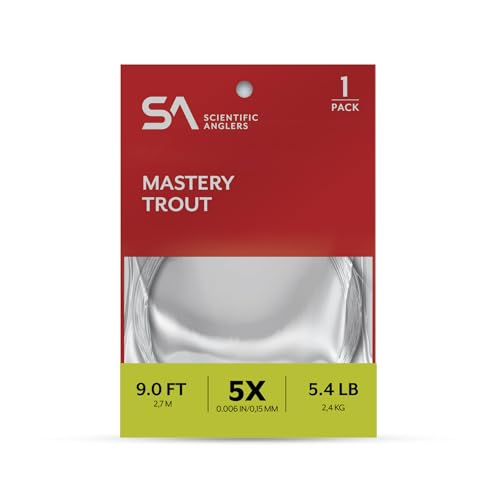 Scientific Anglers Mastery Trout Leader - size: 3X Single
