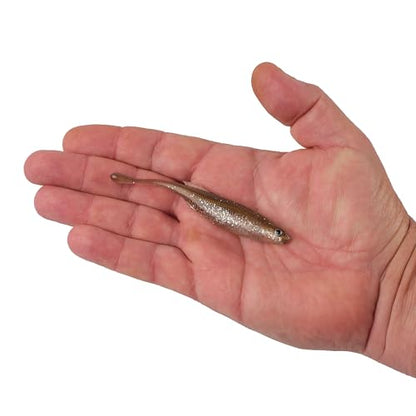 Berkley PowerBait Drip Minnow Fishing Soft Bait - color: Tennessee Shad, size: 4"