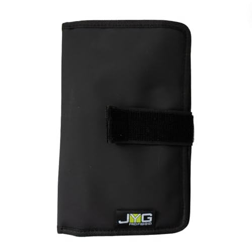 JYG PRO FISHING mini Binder. Efficient jig Storage Bag. Holds up to 8 Slow Pitch jigs. Essential Fishing Accessories. Fishing Gear Organizer.