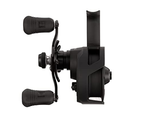 13 Fishing - Descent - Inline Ice Fishing Reel - 2.7:1 Gear Ratio - Right Hand Retrieve (Gen 2) - D2-2.7-RH, Black