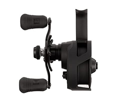 13 Fishing - Descent - Inline Ice Fishing Reel - 2.7:1 Gear Ratio - Right Hand Retrieve (Gen 2) - D2-2.7-RH, Black