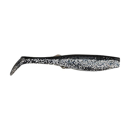 Berkley Gulp! Paddleshad Fishing Soft Bait - color: Black Silver, size: 3"