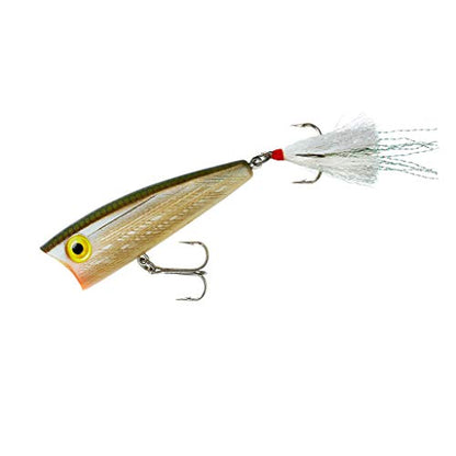 Rebel Lures Pop-R Topwater Popper Fishing Lure - color: Tennessee Shad, style: Pop-r (1/4 Oz)