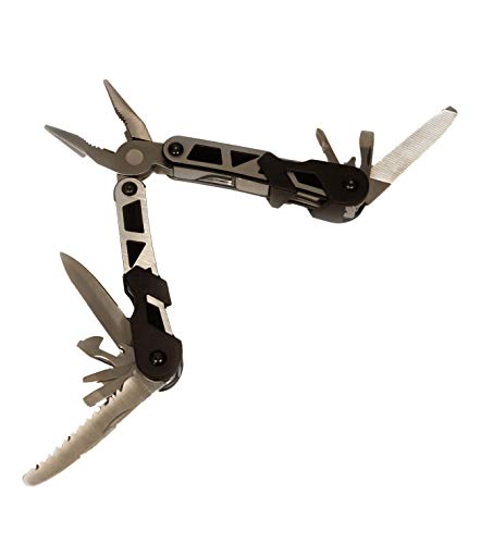 16 in 1 Multitool Pocket Knife Multipurpose Pliers with Phone Holder Stand - Hunting, Camping, Fishing and Hiking