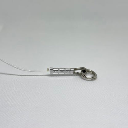 Fishing Shock Leader Line for Jigging and Trolling or Bite Guard Line 100-300 Pound Line - size: 36 inch (200 pound line), style: Split Ring