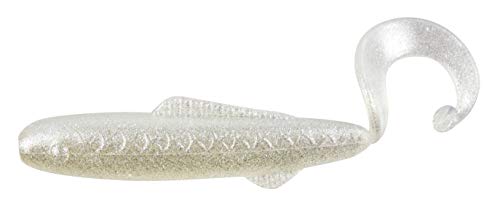 Bobby Garland Swimming Minnow Soft Plastic Crappie Fishing Lure, 2 Inches, Pack of 15 - color: Pearl White