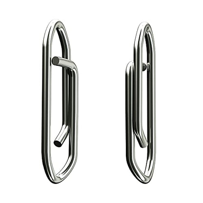 Dr.Fish Fishing Speed Clips Power Quick Clips for Fishing Lures Quick Change Stainless Steel Lure Snaps Saltwater Freshwater Crankbait Tackle Snaps - color: L-150LB-1", size: 100 Pack