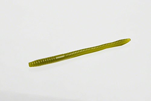 Zoom Bait Finesse Worm Bait-Pack of 20 - color: Seedless Watermelon
