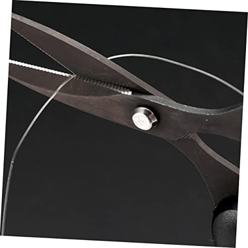 BESPORTBLE 2pcs Fishing Braided Ergonomic Portable Fishing Thread Cutter Non-slip Serrated Blades for Cutting for Enthusiasts