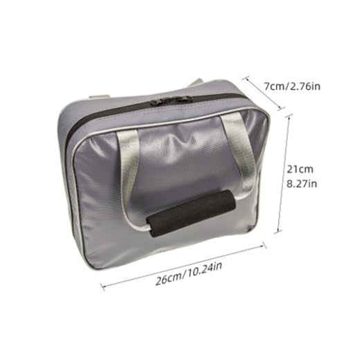 Tackle Binder Bag with Handle Fishing Lures Storage Bags Artificial Crankbait Portable Spoon Baits Lure Organizers