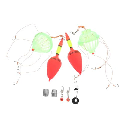 Luminous Fishing Float Tackle for Silver Carp Bighead Carp Durable Bait Cage Easy to Replace for Outdoor Fishing Enthusiasts