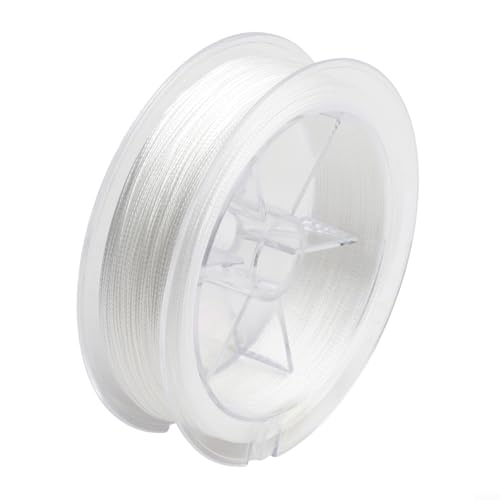 8-Strand for Braided Fly Line Backing 50M, Dacron Polyester Fishing Leader with Loop, Low Friction for Trout Bass Freshwater, 20/30lb Test Strength - size: B