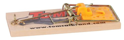 Tomcat Wooden Mouse Traps - Disposable Non-Chemical Mouse Trap for Homes,Garages and Basements,4 Count (Pack of 12) - size: 12-Pack, style: Modern