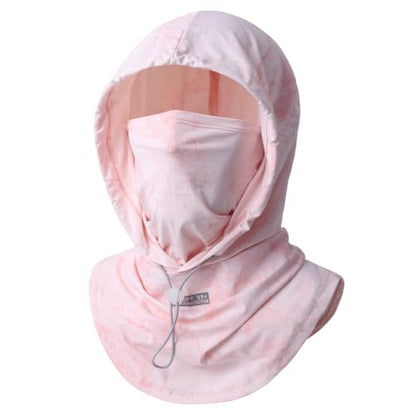Cooling Breathable Balaclava Mask Sun UV Protection Sun Face Shield for Men Women Fishing Cycling Motorcycle Skiing Hiking - color: Pink
