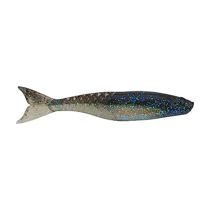 Berkley PowerBait PowerStinger Fishing Soft Bait - color: Electric Shad, size: 4 1/4"