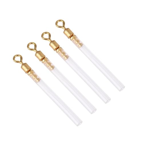 50Pcs Fishing Swivels with Tube Floats - 3 Sizes Copper & PVC Adapters for Long-line and Waggler Fishing Multi-Purpose Fishing Accessories - size: Large