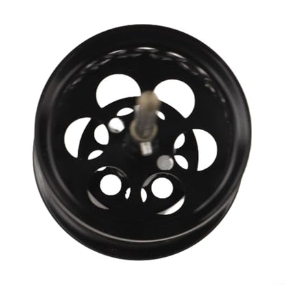 FABULETTA Spool for Casting Reel, Lightweight Aluminum Bobbin, Compatible with Tatula SV TW/SV-100, 4 Colors, Fishing Reel Parts Repair(black) - color: black